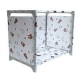 thumbnail image 1 of 1 Tier Cube Bookcase Book Shelf Multifunctional Storage Rack for Books Shoes Toys Green Plants Decorations Bedroom Study Room Kitchen, 1 of 8