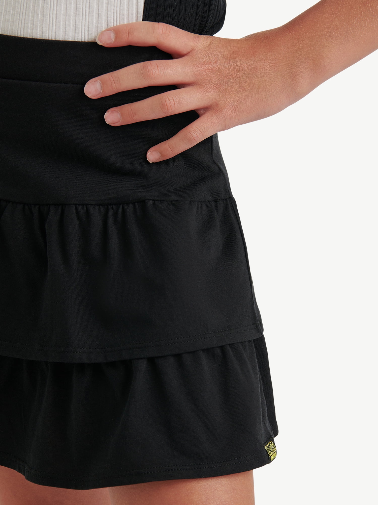 Justice Girls PAC-MAN Tiered Ruffle Skirt, Sizes XS-XL & Plus