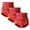 Red, variant on Fat Burning Shorts 4 In 1 High Waisted Sculpting Shorts For Women Thermogenic Womens Tummy Control Shapewear(3PCS)