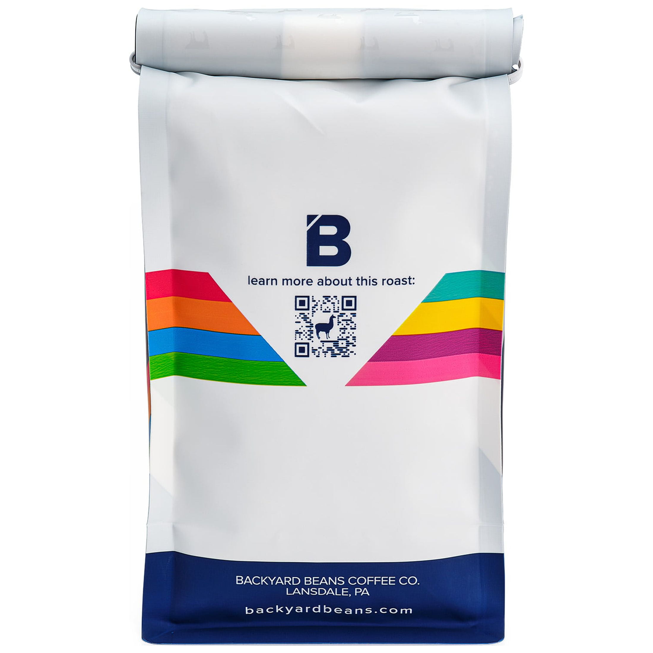 Backyard Beans Coffee Co Latin America, Light Roast, Whole Bean Coffee, 12oz, Naturally Caffeinated