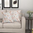 thumbnail image 5 of Fall Leaf and Pumpkin Pillow Covers 18x18 Inch Autumn Maple Leaf Thanksgiving Linen Decorative Throw Pillow Case Cushion Cover Set of 2 for Bedroom Sofa Living Room Couch Chair, 5 of 6