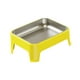 thumbnail image 5 of Comedero elevado para perros, inclinado 15 degree, desmontable, de gran capacidad, antideslizante. amarillo, 5 of 9