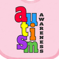 thumbnail image 4 of Inktastic Autism Awareness Boys or Girls Baby Bib, 4 of 4