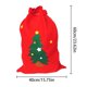 thumbnail image 3 of Mochila Navideña «Aventura De Papá Noel», Bolsa Festiva De Tela No Tejida Con Adornos., 3 of 4