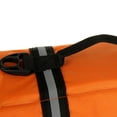 thumbnail image 5 of High Visibility Life Jacket, Reflective Adjustable Pet Life Vest with Enhanced Buoyancy & Durable Rescue Handle for Small Medium Large Dogs Life jackets,orange, 5 of 6
