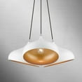 thumbnail image 6 of 41053-69 Livex Lighting Amador - 3 Light Cluster Pendant In Transitional Style-15 Inches Tall and 25 Inches Wide-Shiny White Finish, 6 of 9
