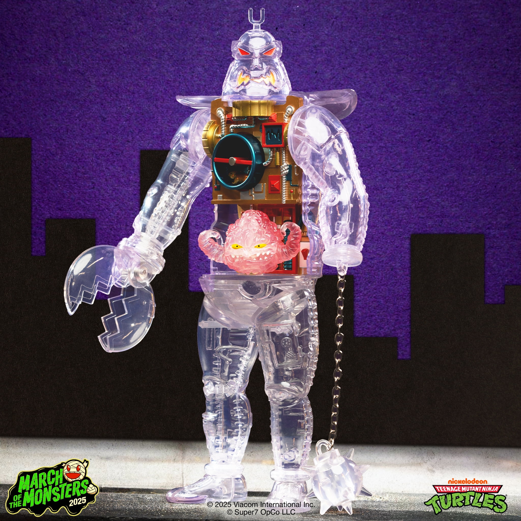 Super7 - Teenage Mutant Ninja Turtles - Super Cyborg - Krang