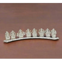 German Silver Ashta Lakshmi Idol Stand – Divine Prosperity & Grace in 8 Forms Temple Decor & Pooja Gift