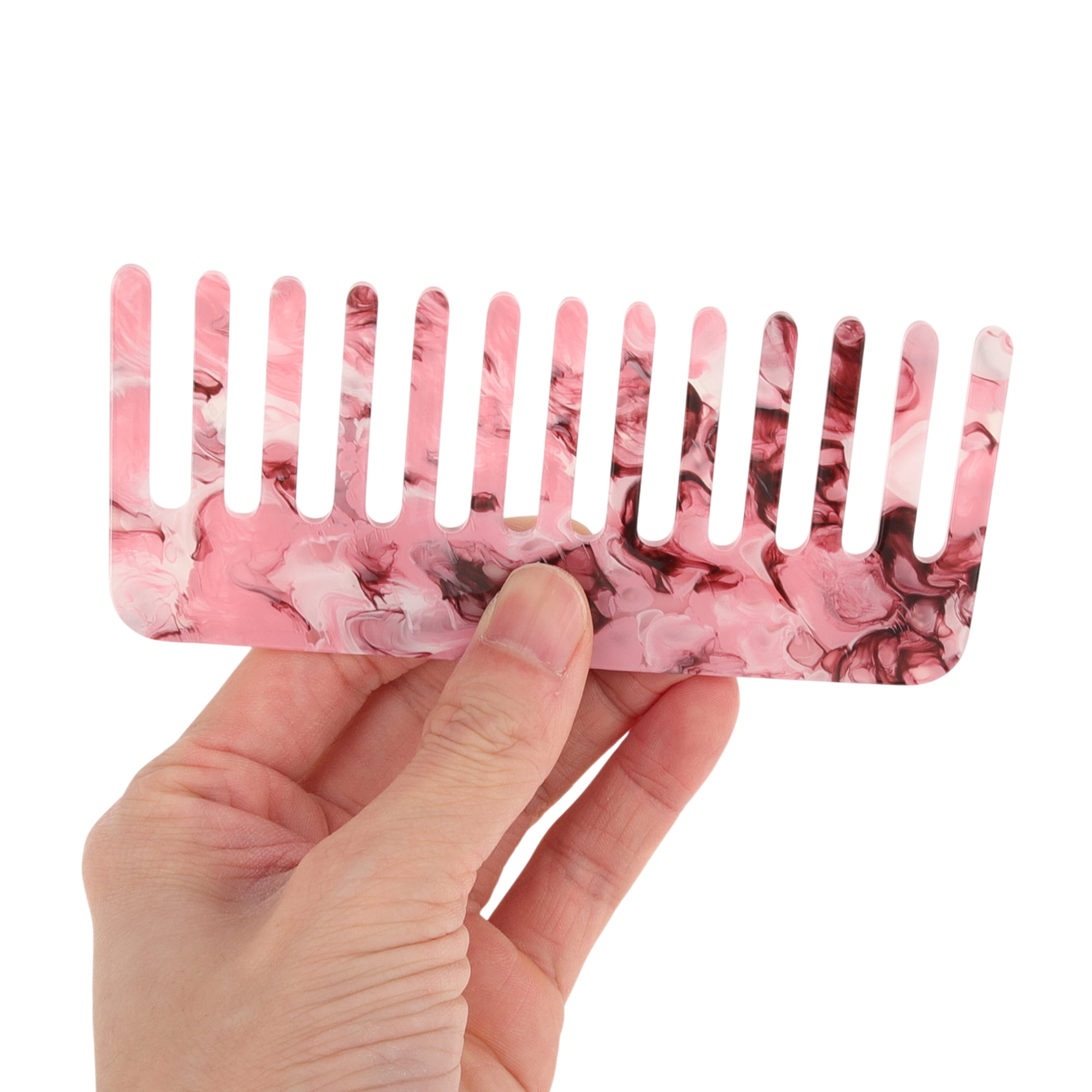 Unique Bargains 1 Pc Durable Anti Static Hair Comb for All Hair Types Styles Brown