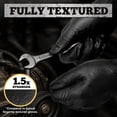 thumbnail image 3 of Guantes desechables de nitrilo TitanFlex, resistentes, negros, 6 mil 100, 3 of 9