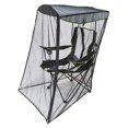 thumbnail image 1 of Red de patio para acampar, silla versátil, refugio solar plegable, carpa de malla negra, exterior para parque, jardín, playa, viajes, picnic, 1 of 10