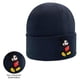 thumbnail image 3 of Gorro con diseño de Mickey Mouse de Disney, tejido ligero para invierno, para hombre, 3 of 4
