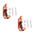 thumbnail image 3 of S SERENABLE 2 Pieces Spade Mount for Roof Rack,Car Accessories,Zinc Alloy Durable Wall Mount Orange, 3 of 9