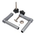 thumbnail image 1 of Lot de 2 pinces rapides pour établi de menuiserie, 19 mm, manuelles, pour le bricolage, 1 of 4