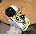 thumbnail image 1 of Funda De Cuero Para Teléfono Powerpuff Girl Para iPhone 11 12 13 14 Pro MAX 7 8 Plus X XR 11Pro 14Pro 13Pro XS SE 2022 Protectora De Silicona De Dibujos Animados Suave A Prueba De Golpes, 1 of 4