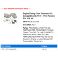 thumbnail image 2 of Engine Timing Chain Tensioner Kit - Compatible with 1970 - 1972 Porsche 914 2.0L H6 1971, 2 of 2