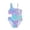 czb# Purple271, variant on Huowey Kids Girls Onepiece Swimsuit Fashionable Asymmetric Striped Straps One Shoulder Cute Solid Color Casual Tankini Bathing Suit Tummy Control Summer Stylish Beachwear Swimwear,Pink,9-10 Years