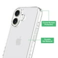 thumbnail image 4 of onn Protective Gel Phone Case for iPhone 16 - Clear, 4 of 11