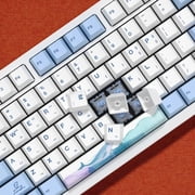 Alikpop Custom PBT Keycap Set, Cherry Profile Dye-Sub Minimalist Anime Retro Design for Mechanical Keyboards
