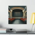 thumbnail image 4 of Vintage Movie Theater Scene - Canvas, 4 of 10