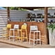 thumbnail image 2 of Banco De Barra Bar Moderno De Polipropileno Durable Lagoon  SENSILLA, 2 of 5