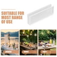 thumbnail image 6 of 10 Pcs Card Slot Office Accessory Table Number Holders Postcard Photographs Brackets Acrylic Organizer Picture, 6 of 6