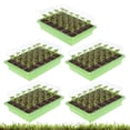 thumbnail image 2 of CNKOO Seedling Starter Tray 24 Cells Seed Germination Biodegradable Garden Plant Pots Nursery Grow Box, 2 of 8