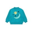 thumbnail image 6 of Laughing Child Cozy Space-Themed Fleece Sweatshirt in Soft Fabric with Plush Lining for Comfort and Insulation Perfect for Layering and Casual Wear, 6 of 7