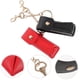 thumbnail image 5 of 2 llaveros para lápiz labial, bolsa de almacenamiento para bálsamo labial, bolsas para mujeres y niñas (rojo y negro), 5 of 8