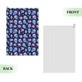 thumbnail image 2 of Naloa star Skull flower crystal Golf Towel Golf Gift for Men and Women Golf Towel with Carabiner Clip to Quickly Remove Mud, Dirt and Sweat, 2 of 8