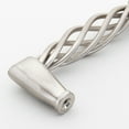 thumbnail image 2 of GlideRite Hardware 3.75 in. Center Classic Birdcage Cabinet Pulls, Satin Nickel, Pack of 10, 2 of 3