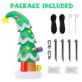7ft Giant Yard Blow Up Christmas Tree, LED Lighted Outdoor Airblown