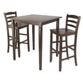 thumbnail image 1 of Winsome Kingsgate High/Pub Dining Table with Ladder Back High Chair - 94369, 1 of 9