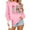 #208-Pink, variant on Neewe Christmas Sweatshirt for Women Crewneck Lightweight Long Sleeve Shirt Xmas Holiday Party Pullover Sweater Tops