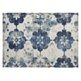 thumbnail image 2 of Addison Rugs Chantille Indoor/Outdoor Transitional Floral Navy Machine Washable Rectangle Rug, 1'8" x 2'6", 2 of 7