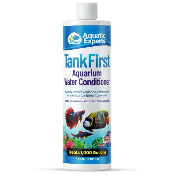Aquatic Experts - TankFirst Fresh and Saltwater Aquariums Fish Tanks Complete Water Conditioner, 500 ml