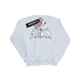 thumbnail image 1 of DC Comics Womens Batman Retro Crackle Logo Sweatshirt, 1 of 5