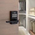 thumbnail image 4 of Smartcode Electronic Deadbolt - Matte Black, Keyless Entry + Keypad with Lever + SmartKey Technology, 4 of 10