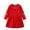Red, variant on Godderr Baby Girl Dress,Toddler Girl Long Sleeved Embroidered Dress Kids Princess Dress for 2-8y