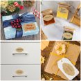 thumbnail image 5 of Wrapables Kraft Paper Sticker Labels for Lids, Mason Jars, Bottles, Homemade Products, Gift Wrapping, Parties (450pcs), Assorted Fancy, 5 of 10