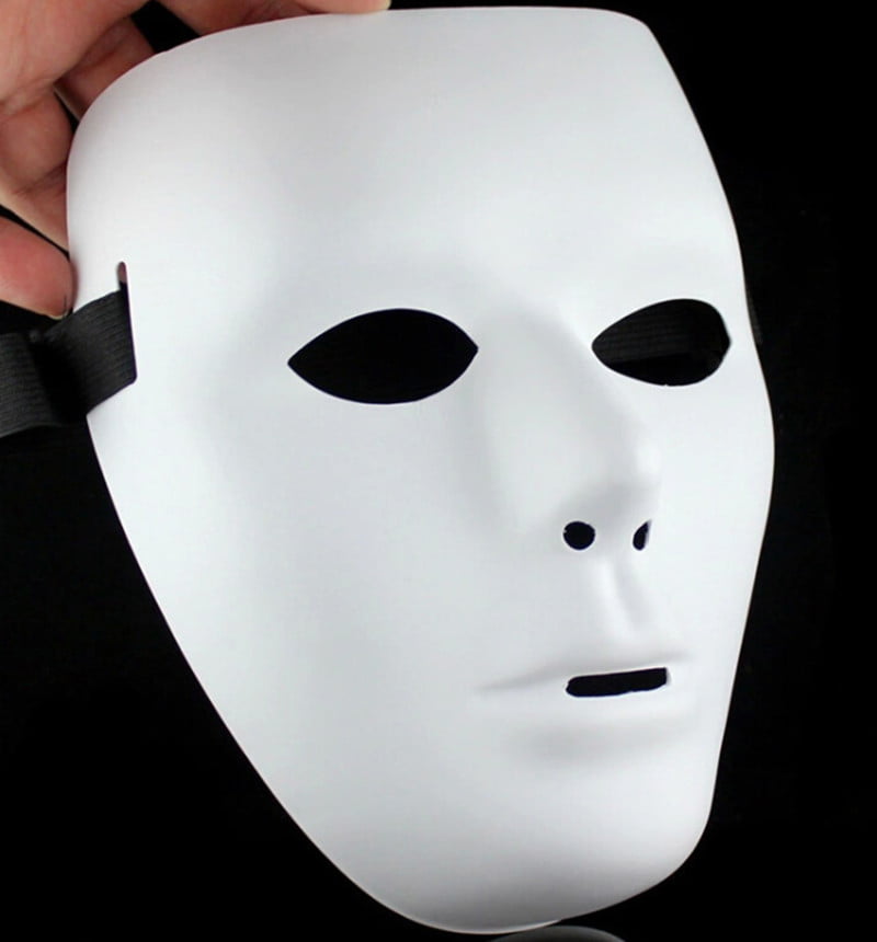 Nicky Bigs Novelties Thick Blank Male The Phantom Mask Costume