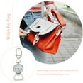 thumbnail image 2 of FONDOTIN Vintage Quartz Hanging Watch Key Chain Buckle Design for Decor 1Pc, 2 of 6