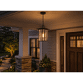 thumbnail image 2 of Elk Home Radnor 8-inch Wide 1-Light Outdoor Pendant in Matte Black, 2 of 6