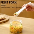 thumbnail image 4 of TIMIFIS Plastic Spoon Kitchen Canned Fruit and Corn Plastic Spoon Multi-Function Portable Fork Pickled Can Spoon Spoons, 4 of 8