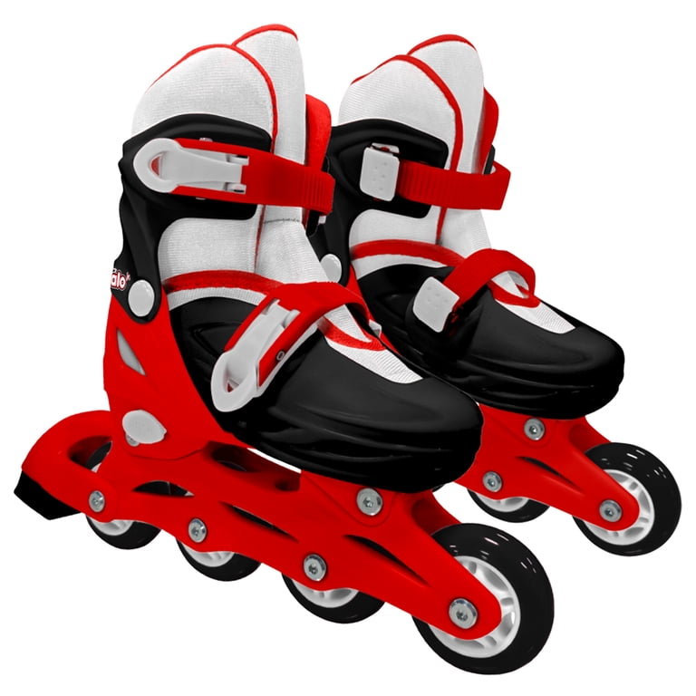 Halo Rise Above Jr. 3-Piece Inline Skates Combo, Red, Youth 12-2 photo 7