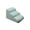 Blue, variant on Pet Stairs, Filled With Elastic Soft Foam Padding, Joint Friendly Structured Dog Steps, Orthopedic Support Ladder For Senior Cats And Dogs