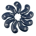 thumbnail image 3 of hengtong 9Pcs Golf Iron Covers Set Golf Club Head Covers Golf Case Protection Guard Blue, 3 of 9