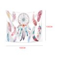 thumbnail image 4 of Advancent Atrapasueños Tapiz Colgador de pared Alfombra Bohemia Colcha Manta Gran Yoga Toalla de playa Decoración del hogar Advancent HA1084-00B, 4 of 6