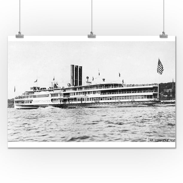 Yonkers New York Robert Fulton Ship Photograph 24x36 Giclee Gallery Print Wall Decor Travel Poster Com - 5 Star Home Decor Yonkers Ny Yonkers New York Robert Fulton Ship Photograph 24x36 Giclee Gallery Print Wall Decor Travel Poster Com - 5 Star Home Decor Yonkers Ny