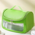 thumbnail image 2 of asddcavvf Light Transparent Makeup Bag Sundries Hand Held Cosmetics Daily Necessities Portable Trave, 2 of 4